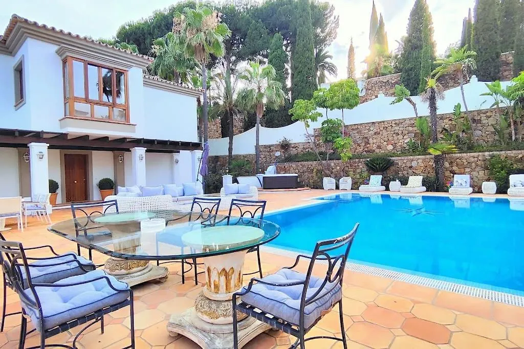 Villa 10 Bedroom Palace Huge Garden, Sea View! Estepona Spain