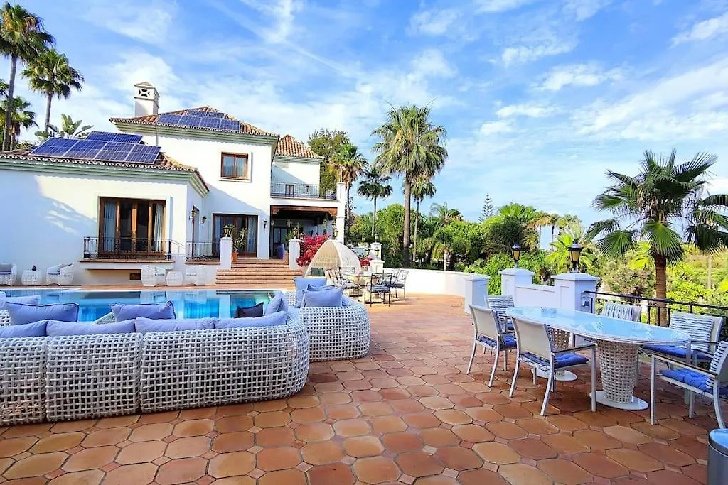 Villa 10 Bedroom Palace Huge Garden, Sea View! Estepona Spain