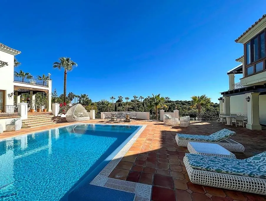 10 Bedroom Palace Huge Garden, Sea View! Estepona