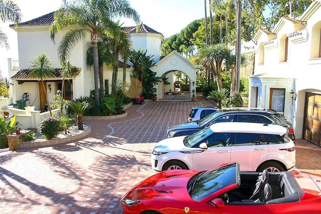 10 Bedroom Palace Huge Garden, Sea View! Estepona Villa