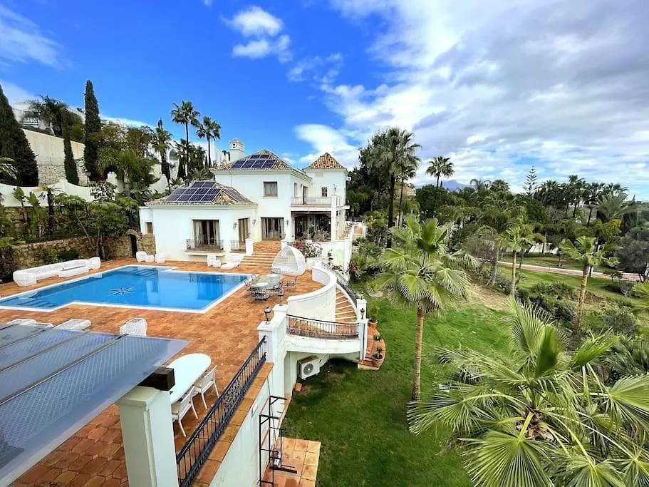 Villa 10 Bedroom Palace Huge Garden, Sea View! Estepona Spain