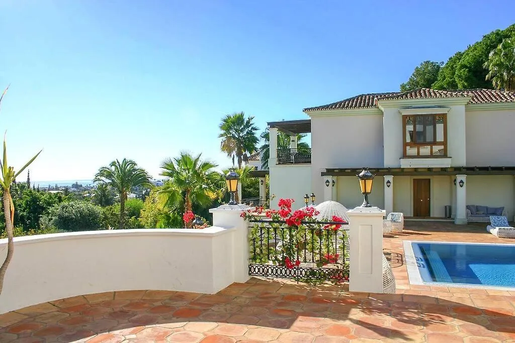10 Bedroom Palace Huge Garden, Sea View! Estepona Villa